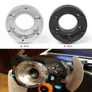 <span class=keywords><strong>Volant</strong></span> de course automobile en cuir PU de 14 pouces (350 mm) avec plaque adaptatrice 70 mm PCD pour Logitech G29 G920 <span class=keywords><strong>G923</strong></span> pour jeux de course - Product Image 5