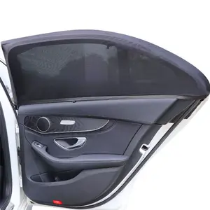 Car Window Screen Deur Covers Suv Universal Side Auto Zon Window Shades Voor Baby Mesh Mouw Auto Klamboe