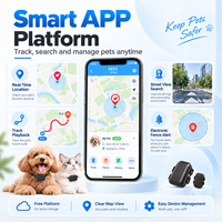 Traceur GPS YK-Pet4 4G LTE WiFi avec suivi en temps réel, clôture électronique BDS, étanche IP67, chargement magnétique, application gratuite