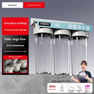 Purificador de Agua Doméstico de Plástico con Prefiltro de Carbón Activado de Tres Etapas de 10 Pulgadas, Subsidio Gubernamental, para Grifo de Cocina y Máquina de Hielo, Gran Capacidad - Product Image 6