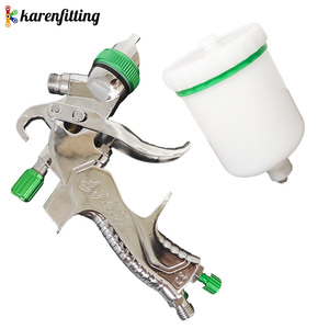 Juego de Pistola de Pulverización HVLP Profesional con Boquilla de 1.4 mm y Tanque de Alimentación por Gravedad de 600 ml, Kit de Pulverizador de Pintura de Alta Eficiencia para Reacabado Automotriz - Product Image 4
