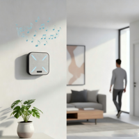 Sonnette de porte intelligente Advent FLD-W2501 alimentée par courant alternatif avec lumière LED nocturne, installation facile, certifiée CE/RoHS/ISO9001