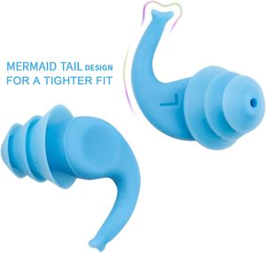 1 Paquete de Tapones para los Oídos de Silicona Suave con Estuche y Caja de Color, Tapones Reutilizables para Dormir, Nadar, Viajar, Trabajar, Estudiar - Product Image 3