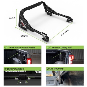 Roll Bar Universale per Pickup in Acciaio Resistente per F150 Hilux Revo <span class=keywords><strong>L200</strong></span> Ranger NP300, Barra Sportiva, Accessori 4x4 OEM - Product Image 3