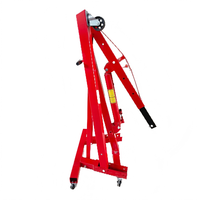 1 tonne 2 tonnes 3 tonnes Mini-grue hydraulique pliable pour moteur de levage