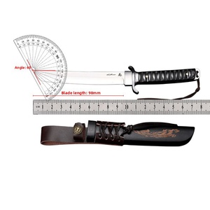 Cuchillo de acero 3Cr13mov Big Ma Shi para camping al aire libre con mango de madera, personalizable, para bricolaje, regalo, cuchillo para alimentos y frutas - Product Image 6
