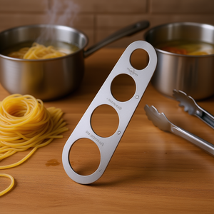 Spaghetti Measure Stainless Steel 1-4 <b>Servings</b> Pasta Tool Kitchen Profi - Product Image 3
