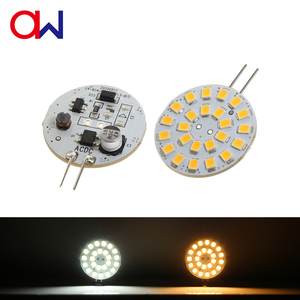 Ampoule LED G4 2W 24 SMD Bi-Pin 12V DC Ronde en forme de disque, remplacement halogène pour lustre en cristal, armoire, table, miroir, éclairage - Product Image 6