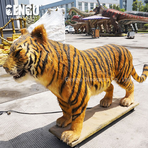 Estatua <span class=keywords><strong>de</strong></span> <span class=keywords><strong>Tigre</strong></span> Animatrónico para Interiores, <span class=keywords><strong>Tigre</strong></span> <span class=keywords><strong>de</strong></span> Jardín <span class=keywords><strong>en</strong></span> Venta para Varias Ocasiones: Centro Comercial, Aeropuerto, Guardería, Jardín <span class=keywords><strong>de</strong></span> Infancia, Escuela - Product Image 3