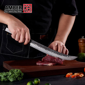 Cuchillo Japonés de 67 Capas de Acero Damasco VG10 para Deshuesar y Filetear, Forjado a Mano con Mango de Madera - Product Image 4