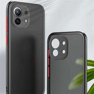 Custodia per telefono opaca antiurto per Xiaomi Mi POCO F3 X3 X4 M4 <span class=keywords><strong>Pro</strong></span> 12 11 Lite 11T <span class=keywords><strong>Pro</strong></span> per Redmi <span class=keywords><strong>Note</strong></span> 11 10 9 <span class=keywords><strong>8</strong></span> <span class=keywords><strong>Pro</strong></span> Max 10S 9S <span class=keywords><strong>Cover</strong></span> - Product Image 3