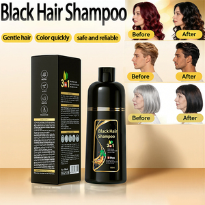 Shampoo Colorante Nero Originale con Olio di Argan per <span class=keywords><strong>Copertura</strong></span> <span class=keywords><strong>Capelli</strong></span> Grigi, Disponibile OEM/Private Label - Product Image 6
