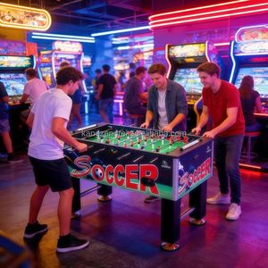 <b>Table</b>-<b>top</b> <b>Table</b> <b>Football</b> Game, <b>Table</b> <b>Football</b> Machine for Two-player Games, Double-sided <b>Football</b> <b>Table</b> Game, Adult <b>Table</b> Game - Product Image 2