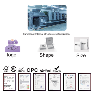 Caja de Cartón Personalizada para Comida para Llevar, para Hamburguesas y Papas Fritas, Restaurante de Comida Rápida, Caja de Papel de Lujo <span class=keywords><strong>Lugo</strong></span> Sur Mesure - Product Image 6