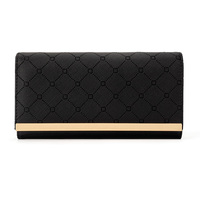 Dompet wanita pengait logam desain mode dompet wanita merek dompet wanita mewah grosir kualitas terbaik dompet tempat kartu wanita