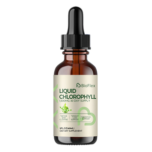 Bioflex Tùy Chỉnh Biểu Tượng Hữu Cơ Uống Chất Lỏng Chất diệp lục Giọt Thảo Dược Detox Làm Sạch Bổ Sung Cho Trọng Lượng Giảm Cân Uống Chất Lỏng - Product Image 1