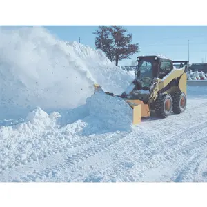 Best price Seaport cleaning equipment for snow removal hcn skid steer loader-mounted snow blower for sale