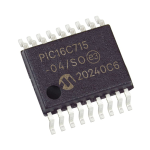 ชิ้นส่วนอิเล็กทรอนิกส์ PIC16C715-04/SO ไมโครคอนโทรลเลอร์ วงจรรวม SOIC18 MCU PIC16C715 - Product Image 1