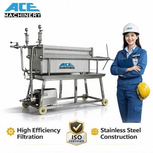 Syrup Edible Oil Plate Filter <b>Press</b> for Sugar Refinery Grape <b>Wine</b> Filter <b>Press</b> Machine - Product Image 2