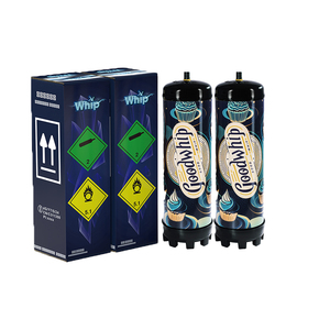 Bonnes outils pour la crème fouettée, réservoir de CO2 N2, outils pour la crème fouettée, cylindre de gaz en acier au dioxyde de carbone - Product Image 5