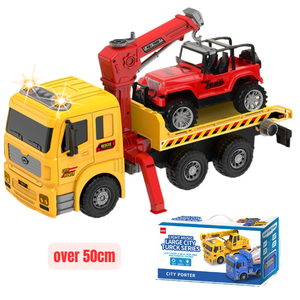 <span class=keywords><strong>Camion</strong></span> électrique surdimensionné personnalisé 1:6, <span class=keywords><strong>jouet</strong></span> <span class=keywords><strong>de</strong></span> <span class=keywords><strong>camion</strong></span> <span class=keywords><strong>de</strong></span> pompiers, véhicule <span class=keywords><strong>de</strong></span> chantier d'ingénierie, cadeau à monter pour les garçons - Product Image 1