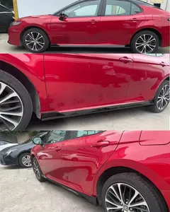 สปอยเลอร์ข้างรถยนต์ StarNav สำหรับรุ่น SE XSE ปี 2018-2023 แบบ TRD สีแดง ชุดต่อขยายดิฟฟิวเซอร์ ปีกแยก 4 ชิ้น ชุดแต่ง - Product Image 1