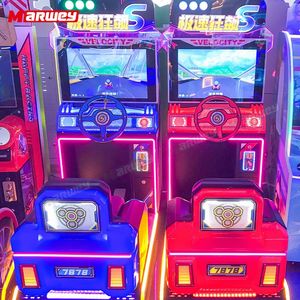 Máquina <span class=keywords><strong>de</strong></span> Videojuegos Arcade Operada con Monedas, <span class=keywords><strong>Simulador</strong></span> <span class=keywords><strong>de</strong></span> Carreras <span class=keywords><strong>de</strong></span> Autos, Máquina <span class=keywords><strong>de</strong></span> Juegos <span class=keywords><strong>de</strong></span> Carreras para Niños en Venta - Product Image 4