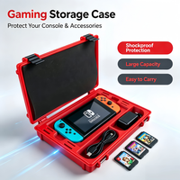Étui de rangement étanche en PETG, étui rigide, vente en gros OEM, étui de protection portable de haute qualité pour accessoires de console portable
