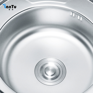 <span class=keywords><strong>Vente</strong></span> directe d'usine d'éviers <span class=keywords><strong>de</strong></span> cuisine ronds en acier inoxydable <span class=keywords><strong>de</strong></span> haute qualité et à bas prix, adaptés aux cuisines d'appartements - Product Image 5