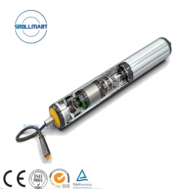 New Metal Drum Motor for Conveyors Industrial Machinery and Mining with Roller and Ball Bearing Rubber Material