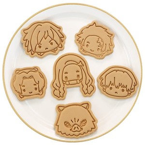Emporte-pièce <span class=keywords><strong>Demon</strong></span> <span class=keywords><strong>Slayer</strong></span>, dessin animé 3D, emporte-pièce à pression 3D, moule à biscuits en pâte à sucre, outils de pâtisserie DIY - Product Image 5
