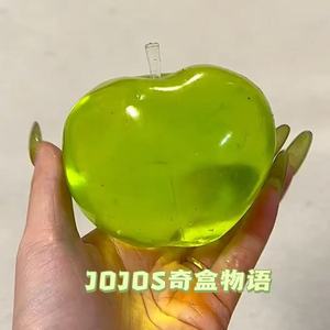Juguete Antiestrés Creativo de Té Verde y Manzana Verde en Forma de Bola, Juguete de Rebote Lento con Maltosa y Aceite de Coco, Té Verde Creativo - Product Image 3