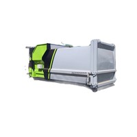Compresseur de déchets mobile intelligent personnalisé, résistant aux hautes températures et hermétique, solution de gestion des déchets pour le Moyen-Orient