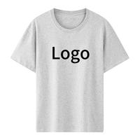 T-shirt décontracté à manches courtes en coton pur 230g, coupe ample, épaules tombantes, personnalisé