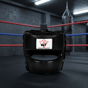 Equipo de Protección para la Cabeza de Alta Calidad para Deportes de Combate con Cobertura para Mejillas, Mentón y Orejas, Casco de Seguridad Ajustable para Entrenamiento de Boxeo - Product Image 1