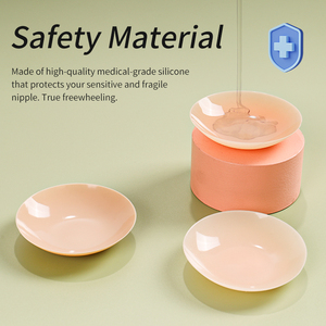 XR065 Copricapezzoli in Silicone Opaco Riutilizzabile, Autoadesivo Senza Colla, Materiale Liquido di Grado Medico per <span class=keywords><strong>Donne</strong></span> - Product Image 3