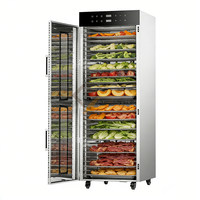 Industriële commerciële 32 40 48-laags voedseldroger/fruitdroger/droogmachine voor groenten en vlees