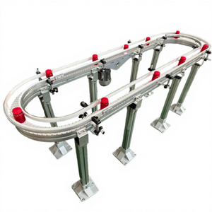 Convoyeurs à chaîne supérieurs personnalisés pour la ligne de production de produits alimentaires et de boissons, vitesse réglable, convoyeur de bouteilles en verre, système de bouchage et d'étiquetage - Product Image 4