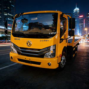 Nuevo Camión Grúa de Plataforma Plana Diésel Dongfeng de 3 Toneladas 4x2 para Remolque, Recuperación, Servicio Ligero y Reparación de Carreteras - Product Image 1