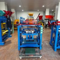 Machine à fabriquer des briques en ciment non cuites de type 4-35, capable de remplacer les moules personnalisés, machine à former des blocs de ciment