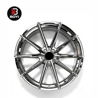 Jantes forgées monobloc en alliage d'aluminium léger personnalisées à 5 branches en Y, PCD 5x130 5x114.3 pour BMW E90 F80 F10