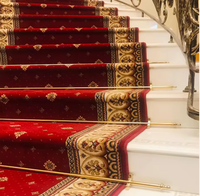Tapis de couloir élégant fait à la main de bonne qualité pour la maison et l'hôtel, multicolores pour le salon et les escaliers