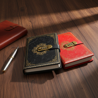 A5 livre de mots de passe personnalisé créatif étudiant voyage Nnotebook souple en cuir PU serrure à combinaison cahier