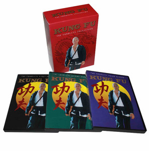 Colección Completa de la Serie de Televisión Kung Fu en DVD (DVD, Caja de 16 Discos) Temporadas 1, 2, 3 Películas en DVD Series de Televisión - Product Image 2