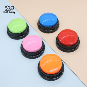 Stock Plastic Logo Printing Hund Kommunikation Aufnahme knöpfe IP67 Wasserdichtes umwelt freundliches mehrfarbiges Hunde <span class=keywords><strong>training</strong></span> - Product Image 3