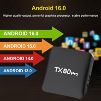 Topleo Tv Box Android 4k Certificado Smart Tv Box Tx60 Pro 16gb ram 256rom Ott Android 16 Smart Tv Box Android