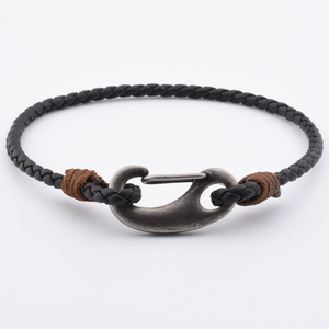 Pulseras de Cuero para Hombre, Diseño Único, Estilo Punk Rock, Joyería de Moda de Lujo - Product Image 6