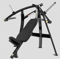 Équipement de musculation professionnel : Presse à épaules assise pour salle de sport