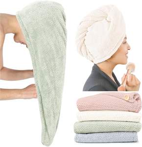 <span class=keywords><strong>Serviette</strong></span> à cheveux à séchage rapide, impression personnalisée, microfibre, légère, idéale pour les voyages - Product Image 1