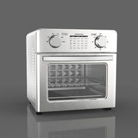 Four friteuse électrique multifonction numérique visible 12L/16/30l 1400/1700w